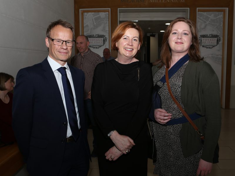 Karl Magee (ARA chair), Carol Quinn (Irish Distillers Archive), Rachel Barrett (National Monuments Service)