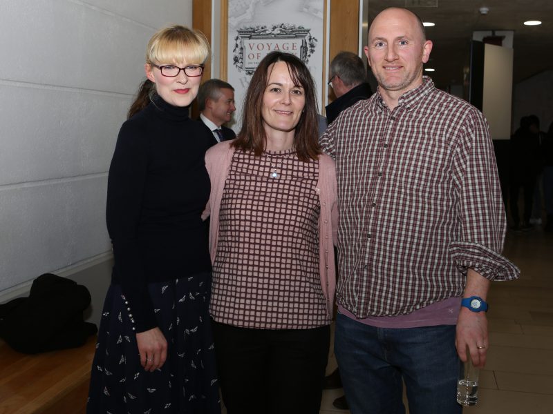 Julie Brooks (UCD), Niamh McDonnell (National Archives), Damien Burke
