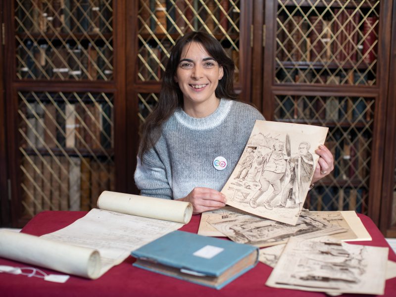 Historian and author, Liz Gillis (ARA Ireland EYA Ambassador 2022), Royal College of Physicians of Ireland. Photo © Julien Behal