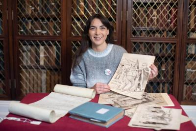 ARA Ireland's EYA ambassador for 2022/3 Liz Gillis. Photo (c) Julien Behal, and taken at the RCPI