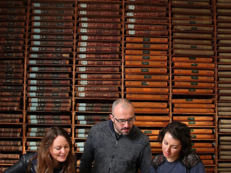 Niamh Ní Charra (ARA Ireland Comms Officer), Fin Dwyer (EYA 2019 Ambassador), Joanne Carroll (Campaigns Officer)