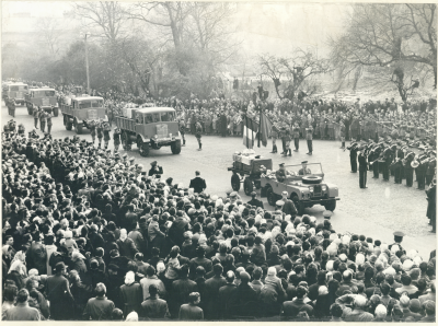 “Funeral cortege of Niemba Victims on the way to Glasnevin Cemetery - Brother Allen Collection”