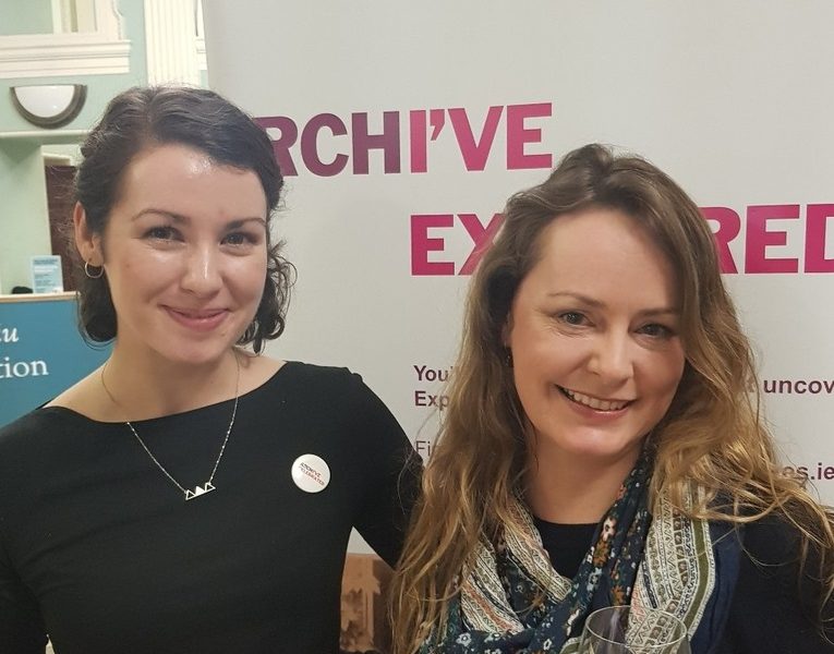 Joanne Carroll (ARA Ireland Campaigns Officer), Niamh Ní Charra (ARA Ireland Communications Officer)