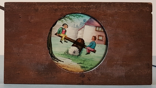 Magic Lantern Slide with mechanical lever, Loreto Fermoy, undated*