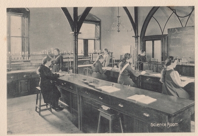 Domestic Economy Class & Science Room, Loreto Convent Gorey, late 1800’s*