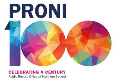 PRONI 100, Celebrating a Century, Public Record Office of Northern Ireland logo